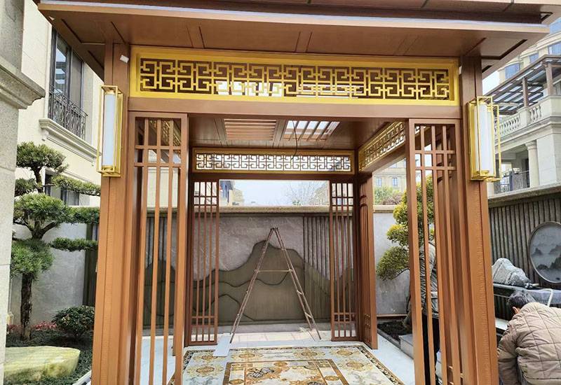 Custom Chinese Style Garden Pavilion