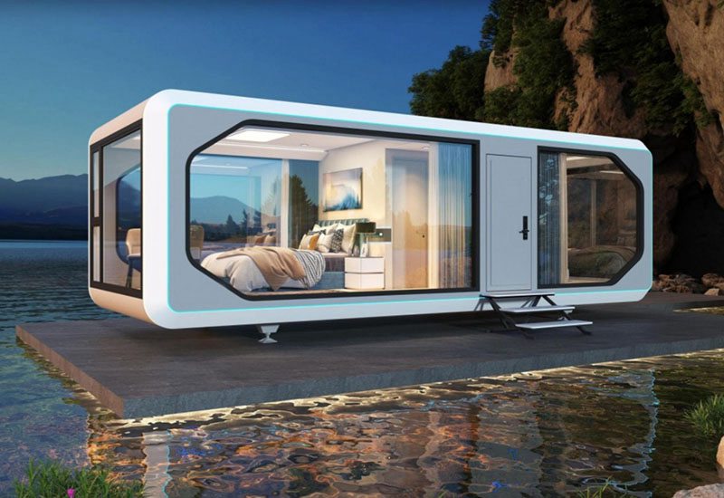 Expandable Smart Tiny House with Windows